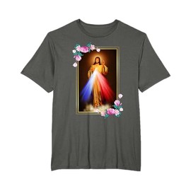 Divina Misericordia Gesù Cristo, Sacro Cuore di Gesù Dono Maglietta