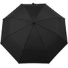 Men's Compact Windproof Automatic Open & Close Black Umbrella with