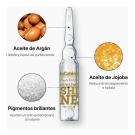 Ampolletas Tratamiento Aceite De Argan Cabello Lacabine 2 Ml