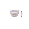 ZYYC 30 Pcs White Hole Plugs 16mm (5/8'') White Plastic
