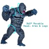 TwCare Giant King Kong vs Godzilla Attack Action Figure 11”