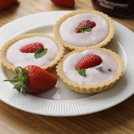 Mrs Bridges Strawberry Preserve, Made in Scotland, 12oz Jar (Pack of 3)