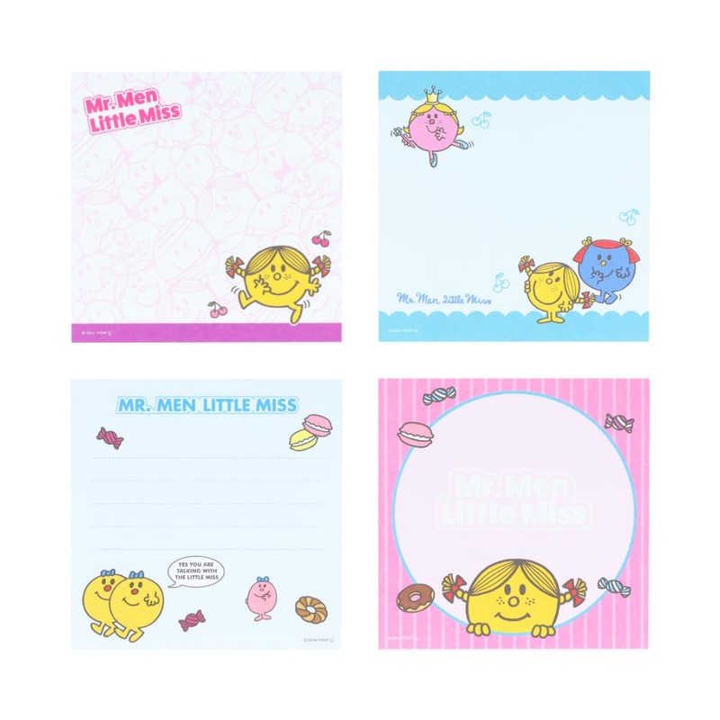 Sunstar Stationery S2846128 Mr Men & Little Miss Memo Square,