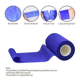 12/24/48/72pcs Self Adhesive Bandage Wraps, 2in 5 Yards, Multicolor (3 Inch, 24 Pack Multicolor)