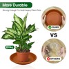 4 Pack of 12 inch Plant Saucers - Heavy Duty