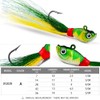 FOLANDO Sinking Metal Jig Lure 11cm 14 g with Feather