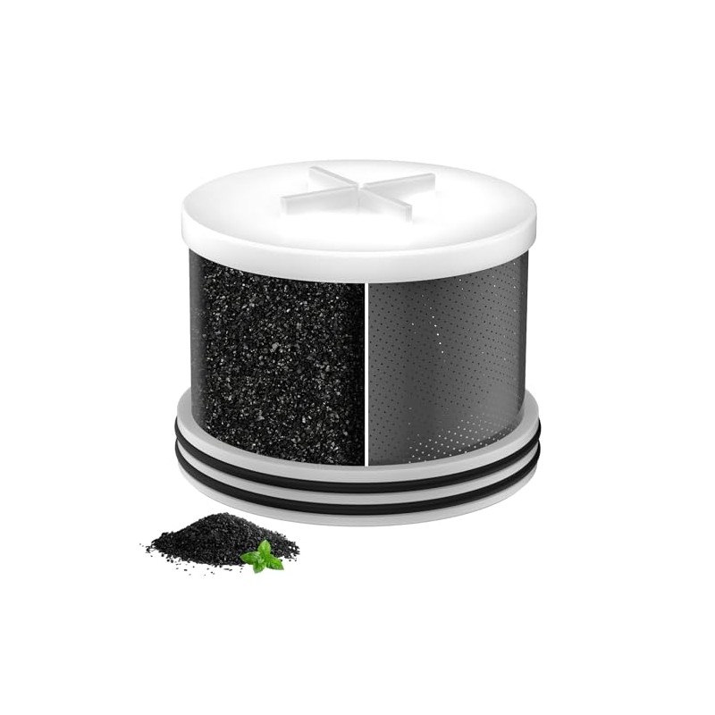 MakeFit Shower Head Activated Carbon Filter Replacement Cartridge for MakeFit