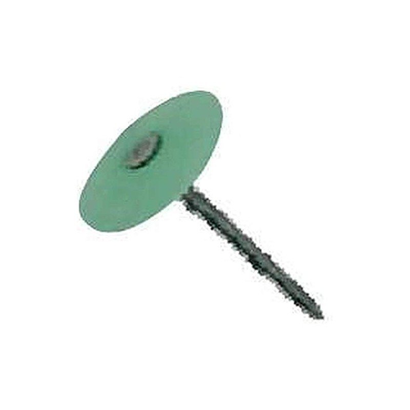 NATIONAL NAIL Plasti-Top 0135175 Roofing Nail, 12 Ga X 3