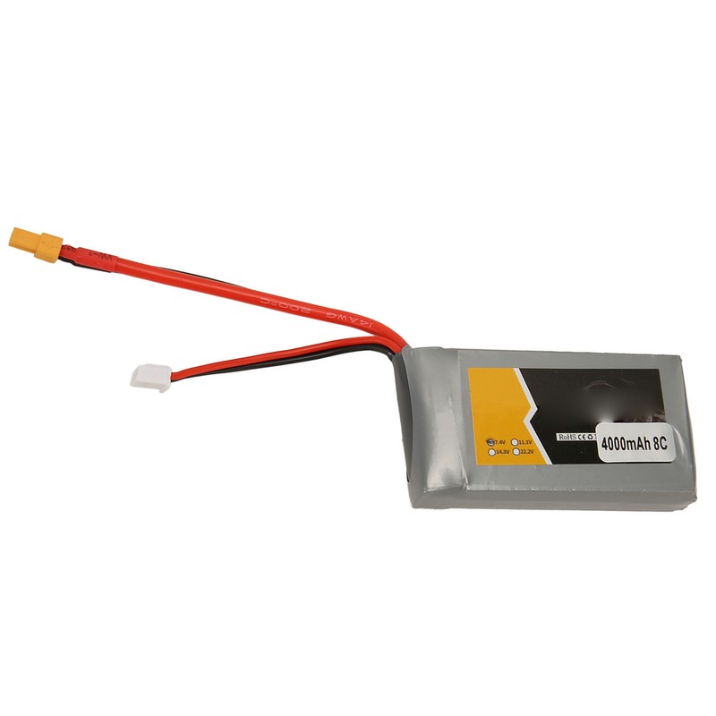 2S 7.4V 4000mAh 8C Lipo Battery 2S Lipo Battery for