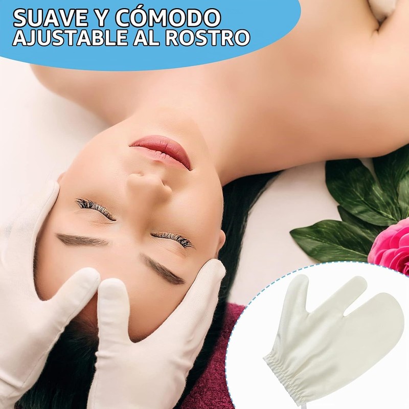 Guantes de Seda Exfoliantes Leelosp – Masaje Seco y Ducha