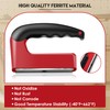 2 Pack 100 Lb Magnet with Handle, Powerful Magnetic Pickup