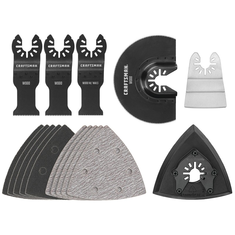 CRAFTSMAN General Purpose Oscillating Tool Set with Case (CMAO516)