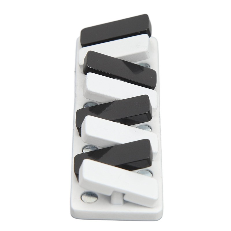 Piano Key Haptic Clicker Toy Zinc Alloy Adult Office Portable