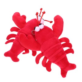 Alasum 1pc Lobster Plush Doll Stuffed Lobster Stuffed Animal Keychain Crab Ocean Decor Crayfish Stuffed Animal Animals Toys Cute Plush Keychain Soft Toy Little Critters Toys Red Pp Cotton