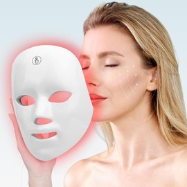 Rechargeable Facial Mask Device with 7 Functions, Color Therapy, Odor-Free, USB Charging, 400mAh Lithium Battery – Perfect Beauty Gift for Women