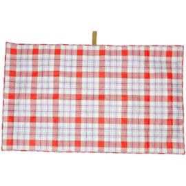 SweetPea Piatto Leisure Sheet 59.1 x 35.4 inches (150 x 90 cm) (Madras Check RED)