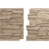 EverStone Cascade Faux Stone Panel, 48 5/8"W x 24 3/4"H