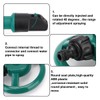 AIMALL 360° Auto Yard Garden Sprinkler – Rotary Nozzle Watering