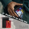 5''Small Portable TV,Mini Digital TV with ATSC/TF Card/USB,Battery Operated TV