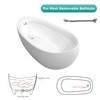Clicker Bath Waste Waste with Overflow G1 1/2" Pop Up
