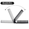 ExceLife Foldable Hair Comb, Travel Pocket Size Collapsible Comb Double