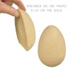 Unbranded Bulk Case of 12 Paper Mache 4-1/2" Half Egg
