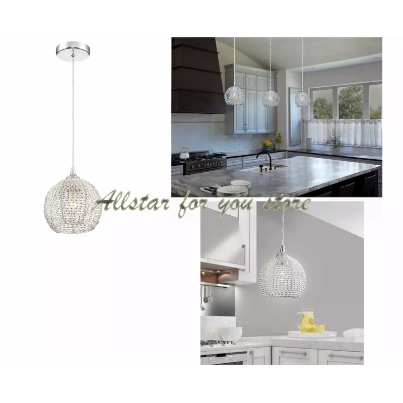 Quoizel Tango Polished Chrome Transitional Pendant Light