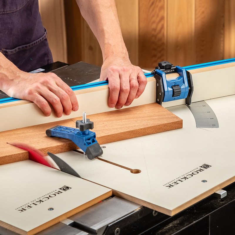 Precision Flip Stop for Woodworking – Adjustable T-Track Accessory for