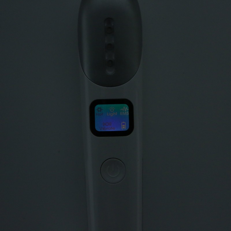 Eye Massage Pen Electric Hot Compress EMS Eye Massager Dark