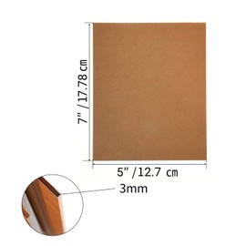 Lesnlok 2 Pack 12" x 18"Plexiglass Sheet 1/4 Acrylic Sheet 6mm Thick,Use for Craft Projects,Signs,Sneeze Guard and More