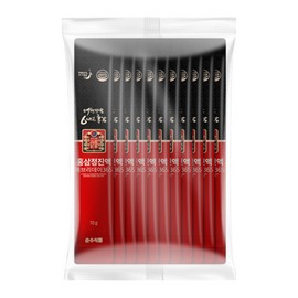 Sunsu Food 6년근 홍삼정 진액 에브리데이 365 스틱 1봉(10포) 6-Year-Old Red Ginseng Concentrate Essence Everyday 365 Stick 1 Pack (10 Pouches)