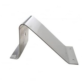 United Pacific 20650 - Vehicle-Mounted Work Light Mounting Bracket - Stainless Triangle Light Bracket