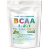 JAY&CO. 安心の 合成甘味料・合成着色料 無添加 BCAA 1-2-1 (83回分 500g, シャインマスカット)