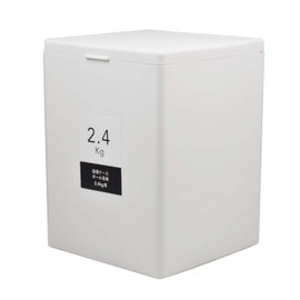 Cainz Gel Ball Refill Case, Easy to Open with One Hand, 5.3 lbs (2.4 kg) (White)