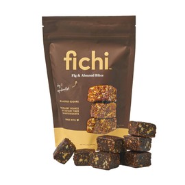 Fichi Fig and Nut Bites, a Wholesome and Delicious Gluten-Free Italian Fruit and Nut Snack (Two Pack, Fig and Almond)