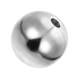 PATIKIL M12x50mm Ball Nuts Knob, 1pcs 304 Stainless Steel Round Solid Blind Hole Decorative Screw Cap Cover Machinery Handle Hardware