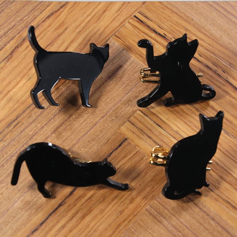 Cat Tie Clip, For Cat Lovers, Made in Japan, Men's,