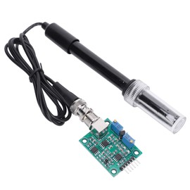 PH Module Probe Detection and Detection Monitoring Control Industrial Inspection Tool Water PH Meter 0-14 Probe BNC Connector