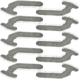 10x Beam Lock Safety Lock Pin Clip Bolt Replacement for AR Pallet Racking Shelving Storage