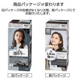 Lise Foam Color Smoky Ash Gray 3.5 fl oz (108 ml) for Black Hair