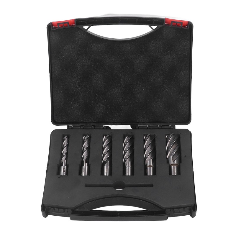 7Pcs Annular Cutter 3 Flute Mag Drill Bit Carbide Steel