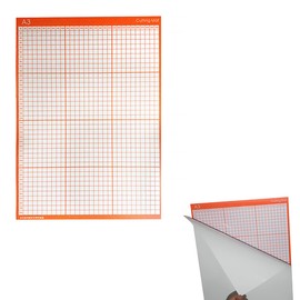 A3 Cutting Mat, 31 * 43cm Non-Slip Surface Craft Cutting Board, Glued Gridded Cutting Board for Craft, Fabric, Quilting, Sewing, Scrapbooking Project