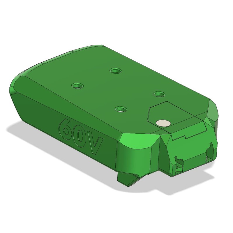 Terrafirma Technology Adapter compatible with dewalt Flexvolt 60V max batteries