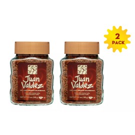 Juan Valdez Instant Coffee, Classic Freeze Dried, 3.52 Oz x 2 Jars