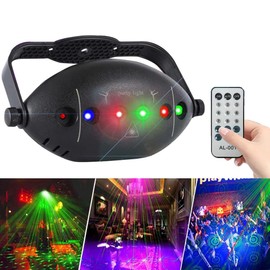 Disco Lights,Sound Activated Party Lights with Remote Control baiamser Projector Strobe Lighting for Home Decor Birthday Karaoke Xmas Bar Show