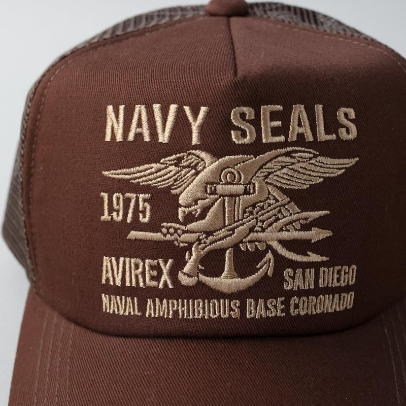 Avirex Standard Military Mesh Cap, 2 Sizes, XL, LL, Large