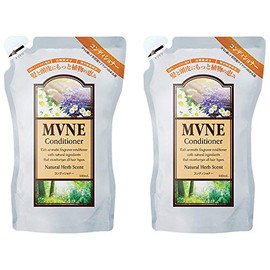 MVNE Conditioner Refill Set of 2, A (15.3 fl oz (440 ml) x 2)