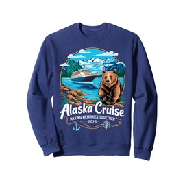Matching Family Friends and Group Alaskan Alaska Cruise 2025 Sweatshirt