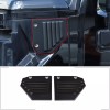 MODY 2x Matt Black Fender Vent Trim Side Cover For