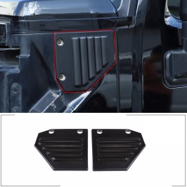 MODY 2x Matt Black Fender Vent Trim Side Cover For 2003-2009 HUMMER H2 SUV SUT